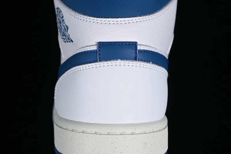 All categories Air Jordan Jordan series basketball shoes Air Jordan 1 Mid Air Jordan 1 Mid "Industrial Blue" AJ1 Joe 1 smoke gray jade Chinese culture basketball shoes FN5215-141